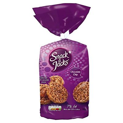 Snack A Jacks Jumbo Chocolate Chip 180G
