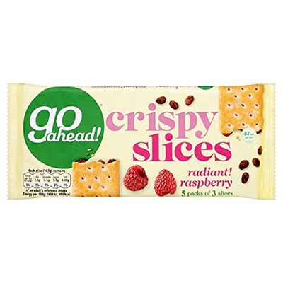 Go Ahead Crispy Fruit Slices Raspberry 5 Pack 218G
