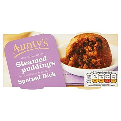 Auntys Spotted Dick Puddings 200G
