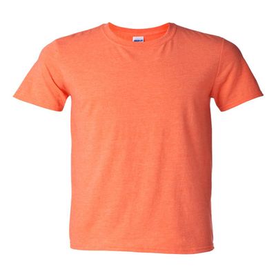 4.5 oz. T-Shirt (G640) Heather Orange, L (Pack of 12)