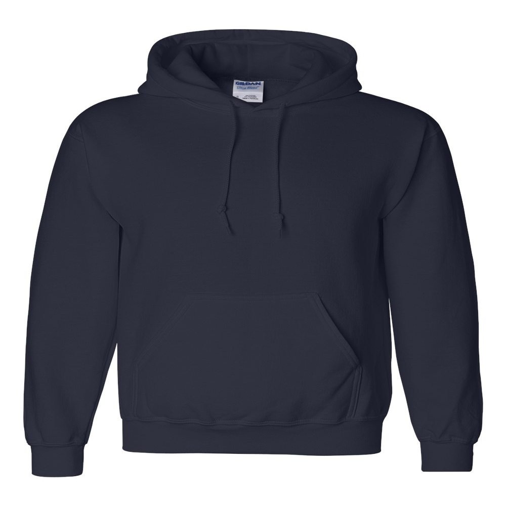9.3 oz. 50/50 Hood (G125) Navy, XL (Pack of 12)