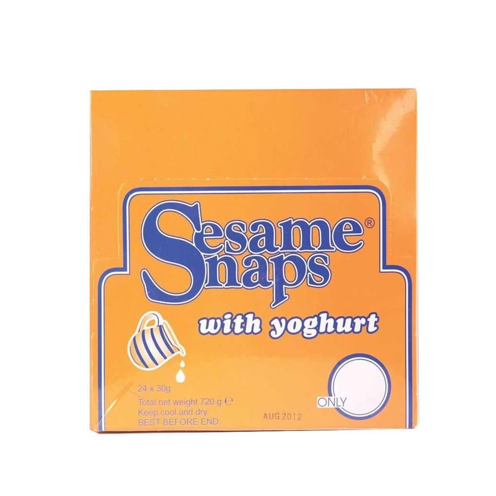 Sesame Snaps | Sesame Snaps Yoghurt Coated | 21 x 30g