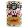 Free & Easy | Lentil & Red Pepper Soup - og | 4 x 400g view 1