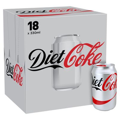 Diet Coke 18 x 330ml Cans
