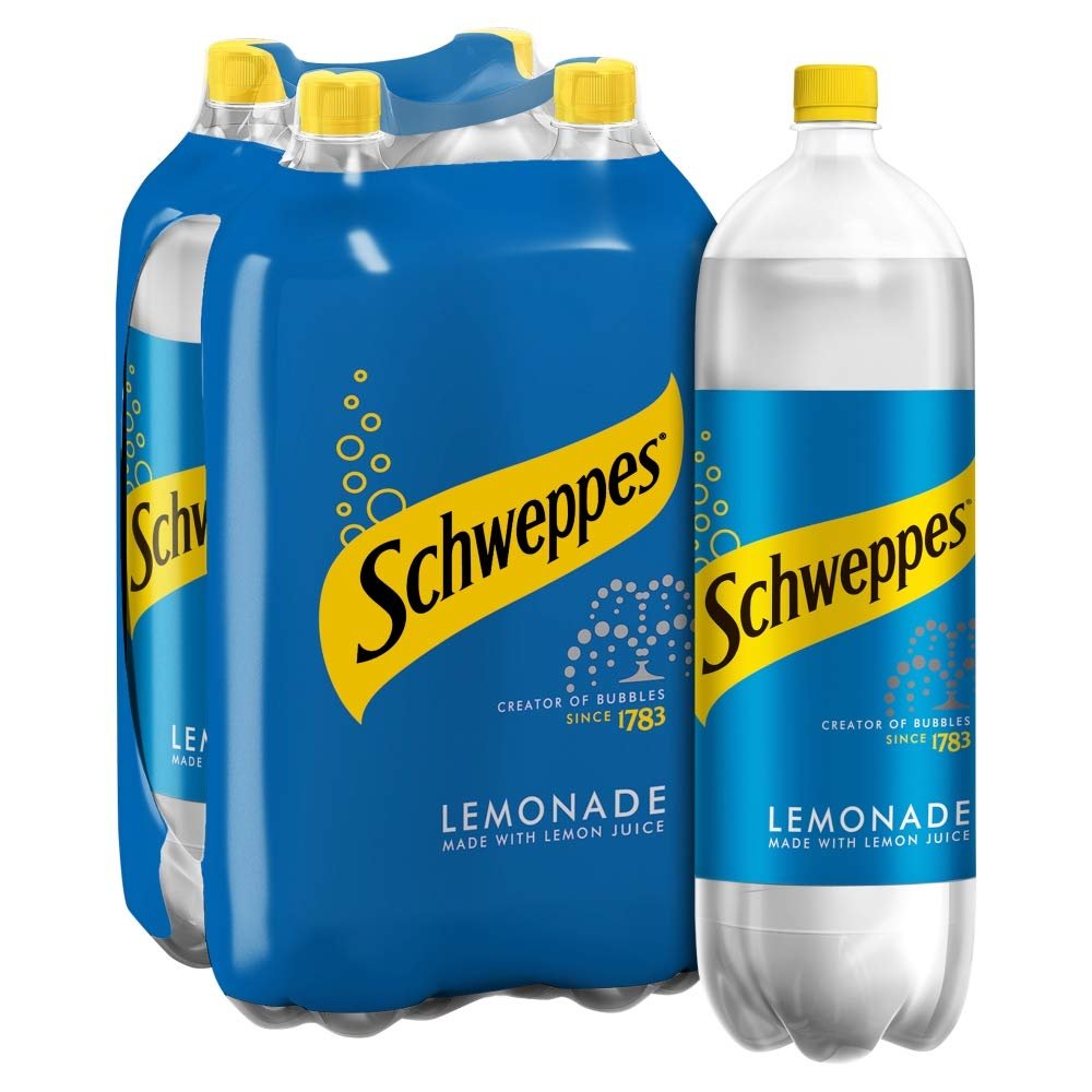 Schweppes Lemonade 4 x 2L
