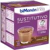 BiMann Linea - Meal substitute shake + shaker free - 5 x 30g - Chocolate view 2