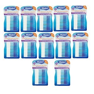 Wisdom Clean Between Interdental Large Purple Brushes - Pack of 12, Total 240