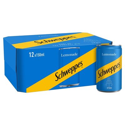 Schweppes Original Lemonade 12 x 150ml