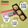Diablo No Added Sugar Cookies, Chocolate Chips & Goji Berries  Low Sugar Snacks, Cookies Biscuits for All, Sweetened with Maltitol, Ideal for Gifting, Festive Hampers & Holiday  135g Pack of 1 view 3