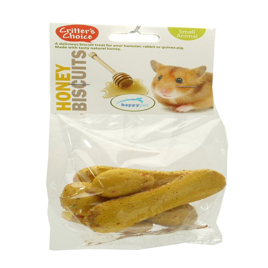Critter's Choice Honey Biscuits 50g (Pack of 6)