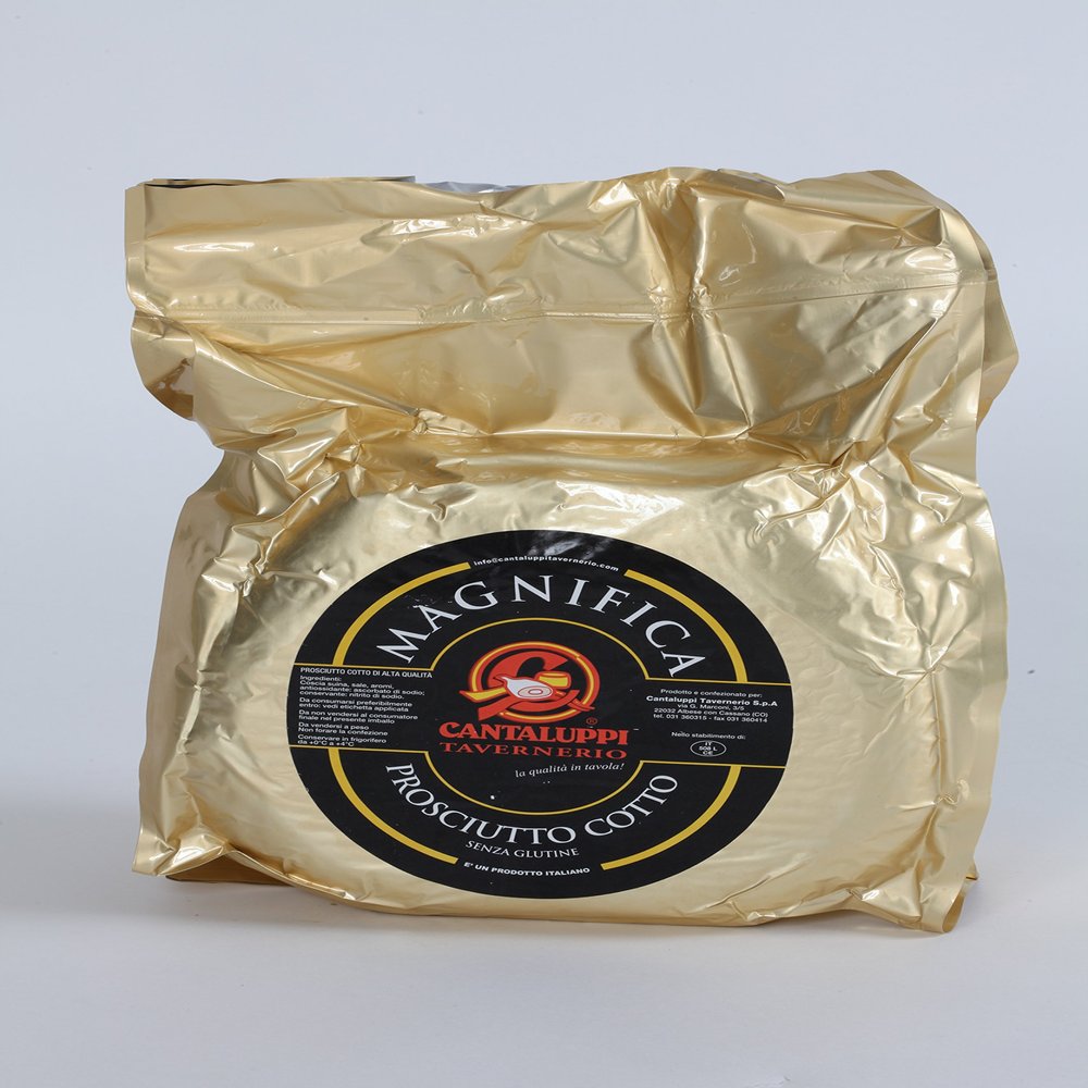 CANTALUPPI - Cooked Ham Magnifica - (9 kg. Approx) - 100% Italian