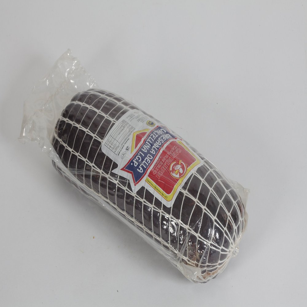 CANTALUPPI - Bresaola Punta d'Anca Valtellina IGP Vacuum (3.5-4 kg. Approx) - Italian Artisan Product