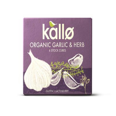 Kallo Organic Garlic and Herb Stock Cubes