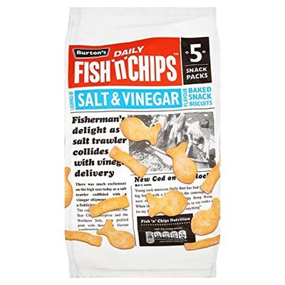 Burtons Fish And Chips 5X25g