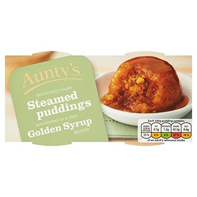 Auntys Golden Syrup Puddings 200G