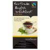 ( 20s Pack ) Lichfields Fairtrade English Breakfast 20 Tea Bags 40g view 1