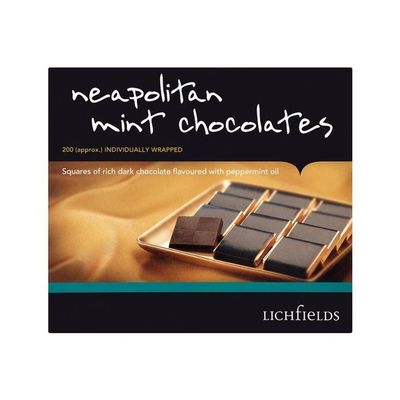 ( 1kg Pack ) Lichfields Neapolitan Mint Chocolates 1kg