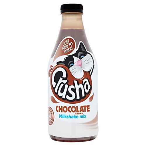 (12 Pack) Crusha Milk Shake Mix Chocolate Flavour 1 Litre