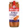 ( 6 Pack ) Wikinger 8 Hot Dogs Bockwurst Style in Brine 1030g (Drained Weight 720g) view 1
