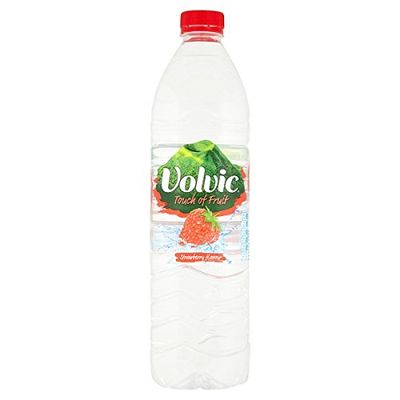 ( 6 Pack ) Volvic Touch of Fruit Strawberry Flavoured Water 1.5L