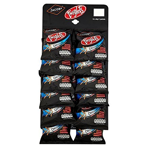 ( 12 Pack ) KP Twiglets Carded 12X45G