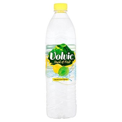( 6 Pack ) Volvic Touch of Fruit Lemon & Lime Flavoured Water 1.5L