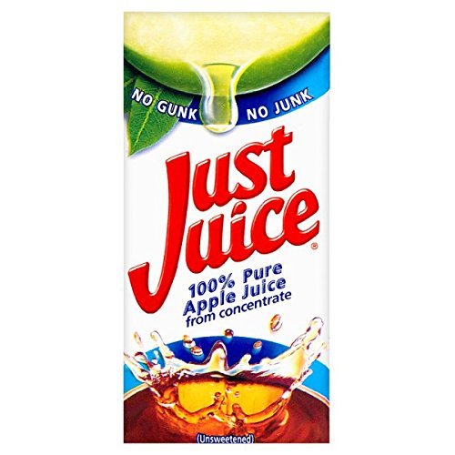 ( 24 Pack ) Just Juice 100% Pure Apple Juice from Concentrate 200ml