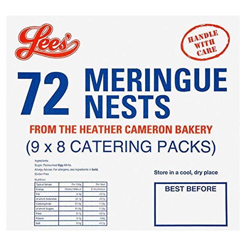 ( 72s Pack ) Lees' 72 Meringue Nests Catering Packs