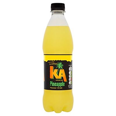 ( 12 Pack ) KA Sparkling Pineapple Flavour Drink 500ml