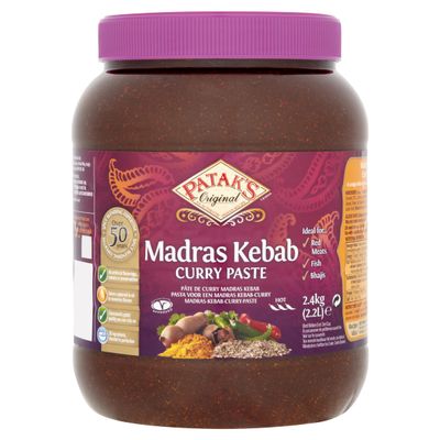 Patak's Madras Kebab Curry Paste 2.4kg