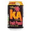 ( 24 Pack ) KA Sparkling Fruit Punch Flavour Drink 49P 330ml view 1