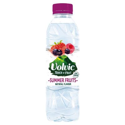 ( 24 Pack ) Volvic Touch of Fruit Summer Fruit Flavoured Water 500ml