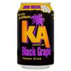 ( 24 Pack ) KA Sparkling Black Grape Flavour Drink 330ml view 1
