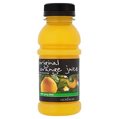 ( 8 Pack ) Lichfields Original Orange Juice from Concentrate 250ml