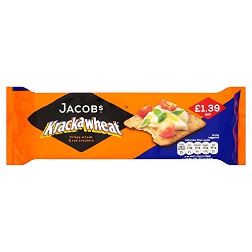 ( 12 Pack ) Jacob's Krackawheat Crispy Wheat & Rye Crackers 200g