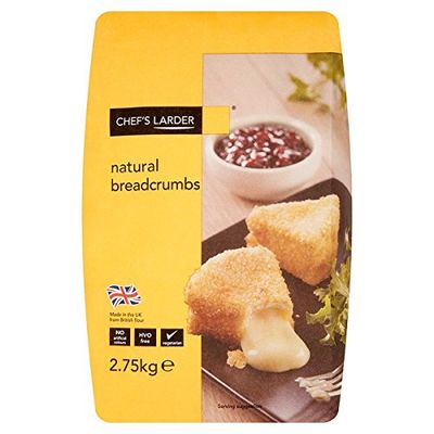 ( 4 Pack ) Chef's Larder Natural Breadcrumbs 2.75kg