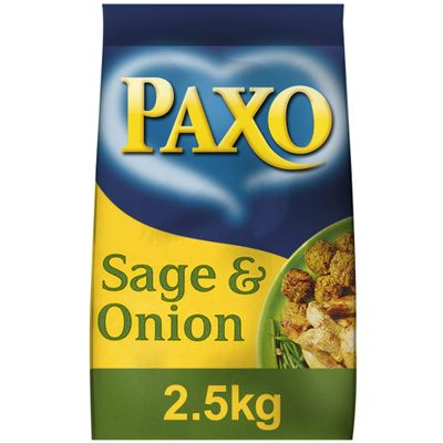 ( 2 Pack ) Paxo Sage and Onion Stuffing Mix 2.5kg