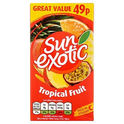 ( 27 Pack ) Sun Exotic Tropical Fruit 288ml