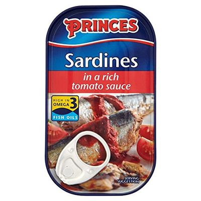 ( 10 Pack ) Princes Sardines in a Rich Tomato Sauce 120g