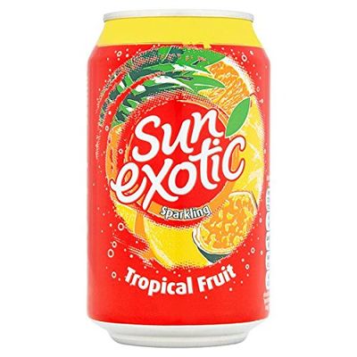 ( 24 Pack ) Sun Exotic Sparkling Tropical Fruit 330ml