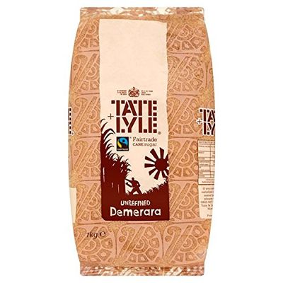 ( 10 Pack ) Tate & Lyle Fairtrade Unrefined Demerara Sugar 1kg