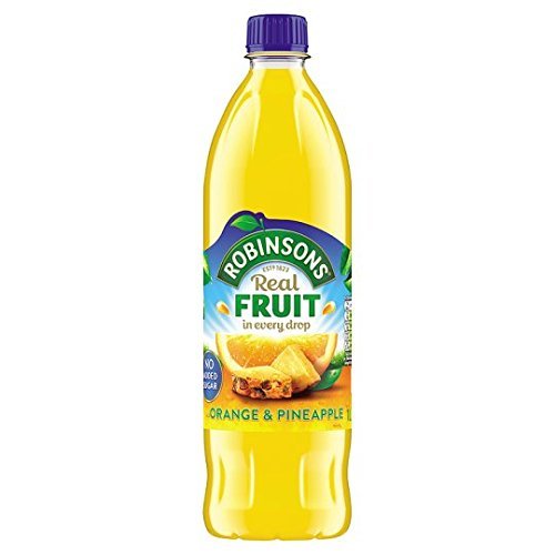 ( 8 Pack ) Robinsons No Added Sugar Orange & Pineapple 1L