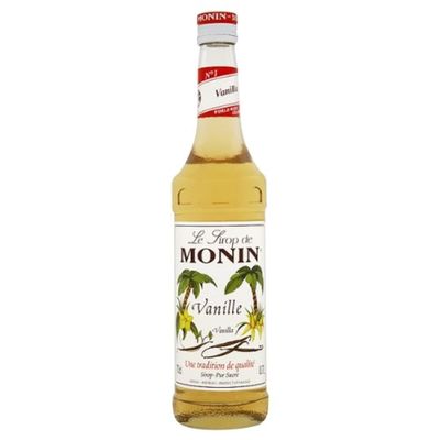 ( 700ml Pack ) Monin Vanilla Syrup 70cl