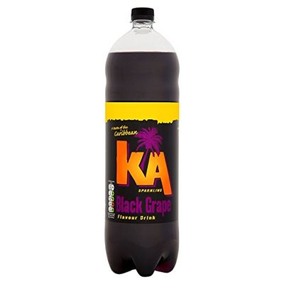 ( 6 Pack ) KA Sparkling Black Grape Flavour Drink 2L