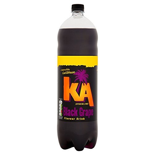 ( 6 Pack ) KA Sparkling Black Grape Flavour Drink 2L