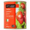( 6 Pack ) Chef's Larder Italian Peeled Plum Tomatoes in a Rich Tomato Juice 800g (Drained Weight 480g) view 1