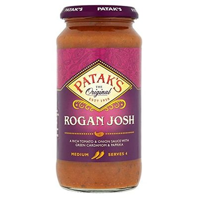 ( 6 Pack ) Patak's Original Rogan Josh Sauce 450g