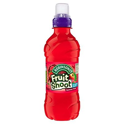 ( 12 Pack ) Robinsons Fruit Shoot No Added Sugar Summer Fruits 275ml