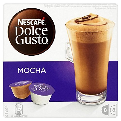 ( 3 Pack ) Nescaf Dolce Gusto Mocha Coffee Pods 8 Drinks