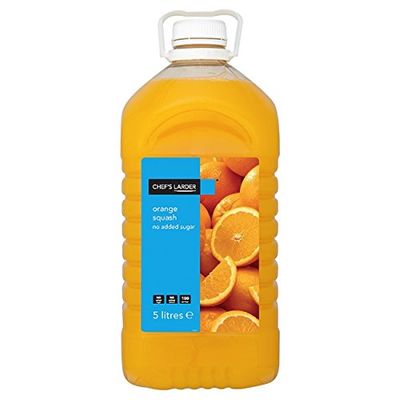 ( 2 Pack ) Chef's Larder Orange Squash No Added Sugar 5 litres